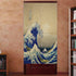 Doorway Curtain Tapestry Japanese Noren Curtain Tapestry Ukiyoe The Great Wave Off Kanagawa Door Way Curtain Door Hanging Tapestries...