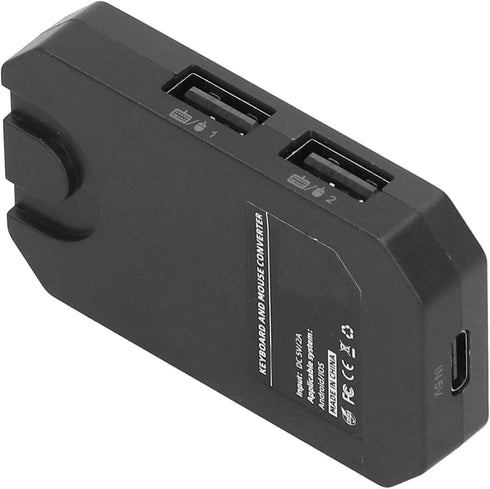 Gaming Keyboard and Mouse Converter,Keyboard and Mouse Adapter,Bluetooth Keyboard and Mouse Converter,Mobile Game Converter,Suitable for iOS/Andro...