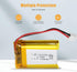 KBT 3.7V 1200mAh Li-Polymer Battery: 103040 Lipo Rechargeable Lithium-ion Replacement Batteries with JST Connector...