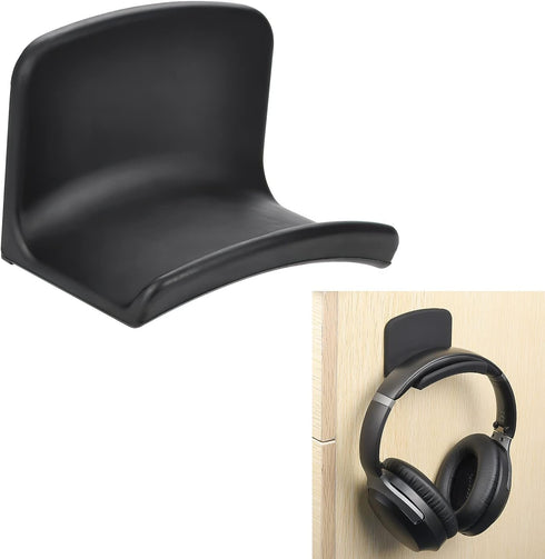 Neetto Headphone Hanger Holder Wall Mount, Headset Hook Under Desk, Stand for Sennheiser, Sony, Bose, Beats, AKG, Audio-Technica, Gaming Headphone...