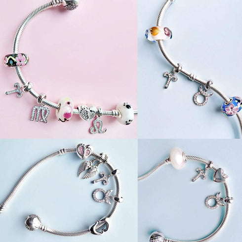 Leo Zodiac Sign Dangling Charms Fit Pandora Birthday Bracelets - 925 Sterling Silver Constellation/Horoscope Necklace Pendants Beads, Gifts for Bo...