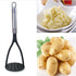 TENTA KITCHEN Good Grips Nylon Potato Solid Masher Ricer Press Blender Crusher for Non-Stick Cookware With Heat Resistant Stay Cool Stainless Stee...