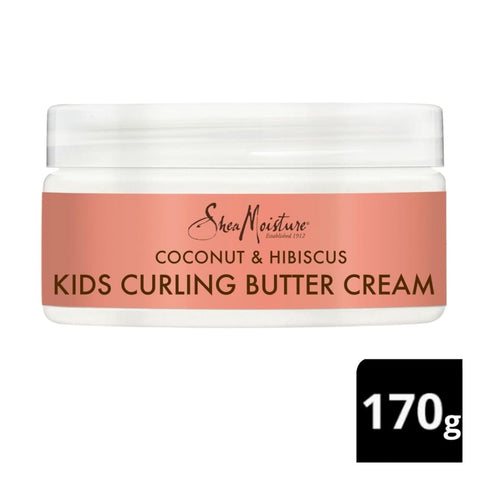 SheaMoisture Curling Styling Cream For Curl Definition Coconut & Hibiscus Curl and Detangle Kids Hair 6 oz...