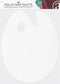Art Advantage Non-Stick Plastic Palette, 11 by 15-Inch, White...