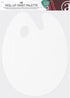 Art Advantage Non-Stick Plastic Palette, 11 by 15-Inch, White...