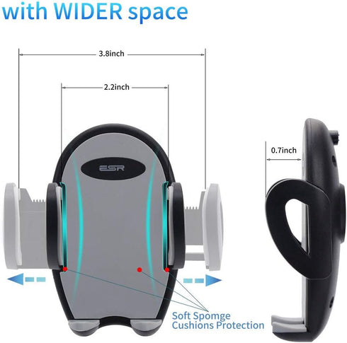 Windshield Car Phone Mount Universal Cell Phone Holder Car Long Arm Holder for iPhone Xs Max R X 8 Plus 7 Plus 6S Samsung Galaxy S9 S8 Edge S7 S6 ...