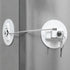 High-End Full Metal Fridge Lock - Stronger and More Durable Than Plastic Locks! Keep Your Children Safe with This Refrigerator Lock for Cabinets, ...