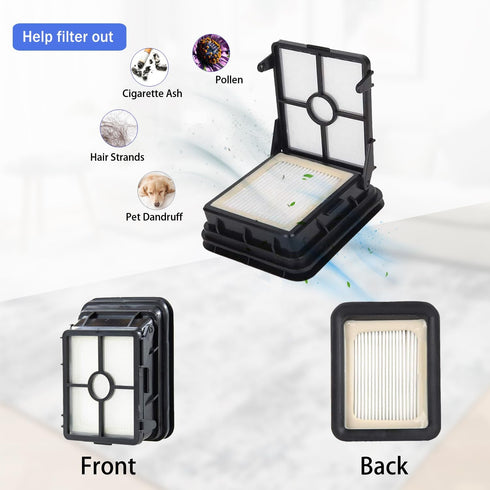Crosswave Replacement Parts (1 Multi Surface + 1 Pet + 1 Floor Brush + 2 Filters)...