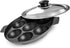 SHRIYA Appam Patra Paniyaram Non-Stick Pan 7 Cavities Non-Stick Appam Patra Appam Chetty Paniyaram Pan Patra with Stainless Steel Lid...