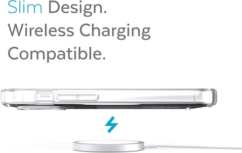Speck MagSafe Case for iPhone 13 - Drop & Camera Protection, Clear Phone Case, Wireless Charging Compatible, Fits All 6.1 Inch Models - Clear...