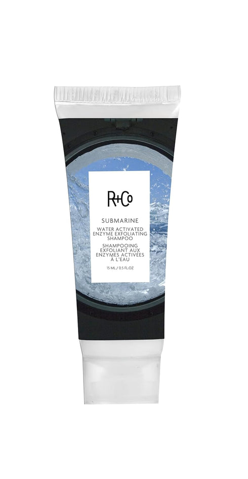 R+Co R+Co SUBMARINE Water Activated Enzyme Exfoliating Shampoo Deluxe Sample, 0.5 fl. oz....