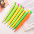 2Pc Yellow Banana Fruit Cute Writing Supplies Kids Gifts Drawing Students Mechanical Pencil Press Pens Automatic Stationery Pencils...