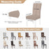 SearchI 4 Pack Super Fit Stretch Removable Washable Short Dining Chair Covers Slipcover Protector, Spandex Fabric Chair Cover for Dining Room, Hot...
