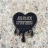 All Black Everything Heart Brooch Black Magic Words Badge Enamel Lapel Pin DIY Clothes Schoolbag Decoration Club Party Lover Girls Women Gift...
