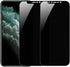 2 Pack 360 Degree Privacy Tempered Glass Suit for iPhone 11 Pro Max/iPhone XS Max Anti-Spy 4 Directions Screen Protector Film 4 Sides Anti-Peeping...