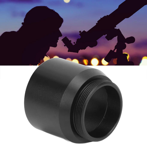 1.25 Inch to C CS Mount Connect Adapter, 1.25 inches Telescope Filter Threads Connecter, for Astrophotography...