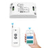 RODOT WiFi Smart Switch Tuya Smart Switch Light Switch Home Automation Timer Switches Work with Smart Life APP & Alexa and Google Home Assistant, ...