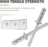 3/16" x 1" 304 Stainless Steel Double-Drum Blind Rivets - Round Head, Pull Nail Drum Type - Ideal for Home Renovation, Auto Repair - Multi-Drum Ha...