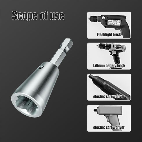 Wire Twister Tool for Drill, 3 Way/ 5 Way Wire Stripper and Electrical Wire Twister Tool for Power Drill, Quick Stripping Tool Set for 6-10 AWG Ca...