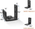EaseLife Sliding Barn Door Bottom Floor Guide,U Shape,Flexible Adjustable Fit Distance,Flush Flat Bottom Design,Wall Mount System,for Door & Cabin...