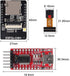 ESP32-CAM WiFi + Bluetooth Module WiFi ESP32 CAM Development Board with Camera Module OV2640 2MP + FT232RL FTDI USB to TTL Serial Converter + 20 p...