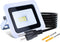 20W IP68 Waterproof Outdoor Ultra-Thin LED Flood Lighting with Plug in Cord for Garden Wall Washer Lamp...