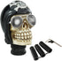 Arenbel Skeleton Gear Shift Stick Knob Skull Pilot Style Racing Speed Shifter Lever Handle Replacement Fit Most Manual Automatic Cars, Black...