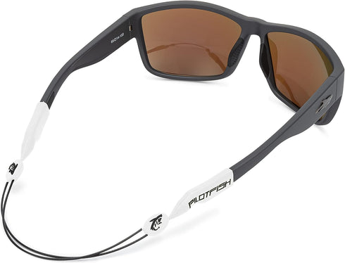 Pilotfish No Tail Adjustable Eyewear Retainer Cable Strap: Sunglasses, Eyeglasses, Glasses (14 Inch, Panda)...