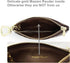 Luxury Zip Key Chain Pouch | Mini Coin Purse Wallet Card Holder with Clasp | for Men Women - Coated Canvas (Brown)...