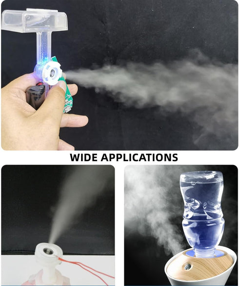 Tnfeeon Atomization Plate Dual Spray Switch Control Atomization Module 740 Holes 5?m Microporous Atomizer for 5V USB Humidifier...