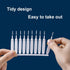 30pcs Shower Nozzle Cleaning Brush Anti-Clogging for Shower Head Cleaning Brush for Pore Gap Clean with Nylon Bristle Non-Slip Handle by Alnorte...