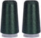 Truevalue 2 Balls Accessory Lurex Yarn, Shining Glitter Metallic Knitting-in Yarn, Sparkle Thread for Knitting and Crochet Sweater Shawl 5000 Yard...