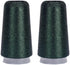 Truevalue 2 Balls Accessory Lurex Yarn, Shining Glitter Metallic Knitting-in Yarn, Sparkle Thread for Knitting and Crochet Sweater Shawl 5000 Yard...