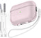 Airpods Pro 2nd/1st Generation Case Cover, Compatible with Airpods Pro Case 2nd Gen USB C Charging Port, Clear Soft Transparent Military Grade Sho...