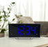 La Crosse Technology Curved Blue LED Atomic Dual Alarm Clock, 1.8 Inch (617-249)...