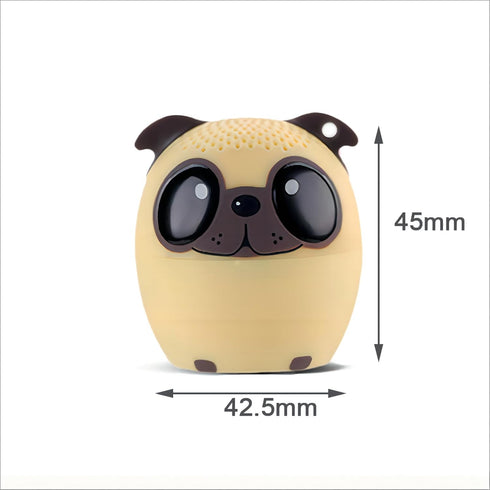 1.77inch Portable Mini Bluetooth Speaker Wireless with Lanyard, Cute Dog Style Bluetooth 5.0 for iPhone PC Android Home Indoor Outdoor......