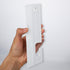 White Silicone Squeegee with Hanging Hook Mini Soft Window Squeegee Shower Small Scraper Squeegee Water Blade Glass Cleaning Squeegee for Shower D...