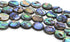 16mm Natural Abalone Shell Flat Coin Beads Strand 16 Inch Jewelry Making Beads...