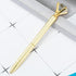 16 Pieces Gold Diamond Pens with Bling Crystal Diamond Top for Wedding, Women Girls Gift with Black Ink Writing(16 Pack Of Gold)...