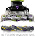 Vacuum Cleaner Brush Roll Belt for Bissell Cleanview Swivel Pet Parts 2252 2254 2486 2489 22543 24899 1327 1333 Replace Part No. 1604545...