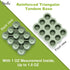 Baby Food Storage Container - 1.5oz x 12 Pods Silicone Freezer Tray with Lid for Homemade Baby Food, Fruit Purees, Vegetable & Breast Milk (Green)...