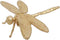 Gold Dragonfly Sculpture Solid Metal Insect Ornament Mini Insect Figurine for Home Office Garden Desktop Decor (Dragonfly)...