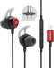 Lightning Headphones Earphones Magnetic Earbuds in-Ear MFi Certified with Microphone Controller for Sports Workout Compatible with iPhone 14/13/12...