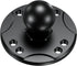 BRCOVAN 1'' Ball Mount Base with Aluminum Alloy AMPS Hole Round Plate & 1'' TPU Ball Adapter Compatible with RAM Mounts B Size 1 Inch Ball Double ...