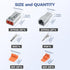 32 PCS Deutsch DTP Connector Kit 2 Pin Automotive Waterproof Connectors 4 sets with Size 12 Stamped Contacts Gauge 14-12 AWG Wire Size,25A...