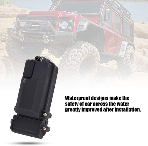 Tbest RC Car Receiver Box, Sealed Waterproof Receiver Box RC Crawler Sealing Box Receiver Box Accessory for RC Car Waterproof Receiver Box Rc Wate...