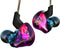 YINYOO Easy KZ ZST Colorful Hybrid Banlance Armature with Dynamic in-Ear Earphone 1BA+1DD HiFi Headset KZ in Ear Monitors Headphones Wired Earbuds...