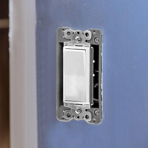 6pcs Electric Box Extender, 1/2" Single Gang Receptacle Outlet Box Extenders Outlet Extension Box for Electric Outlet Switches and Electric Box (G...