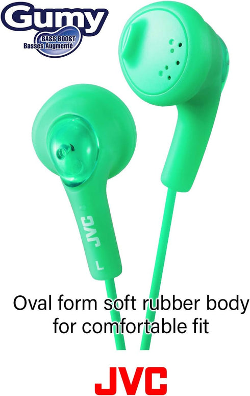 JVC HAF160V Gumy Ear Bud Headphone Violet...