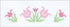 Jack Dempsey JDN1600.296 Pillowcase Perle XX Tulips , White...